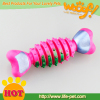 Rubber candy shaped dog chew bone