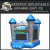 Blue Inflatable Bouncy Castle Moonwalk