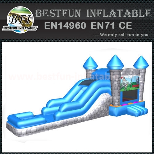 Knight bounce castle inflatable combo
