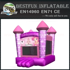 Princess castle moonwalk inflatable kids bouncer