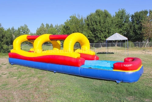 large Tropical Rainbow Dual Lane Slip n Slide