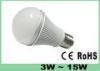 Smd 2835 LED Bulb E27 Light / lamp 12 Watt 1500 Lm Shock Resistant Interior Lighting Bulbs