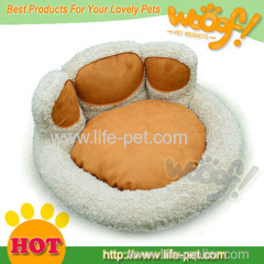 paw shape dog bed