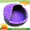 purple pet dog bed