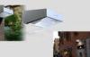 Fence 0.66W Outdoor Solar Motion Lights 120lm 16 Led Dimmable solar lights