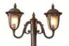 Traditional Custom Outdoor Pole Lamps 100W E27 Street / Garden Lighting IP65