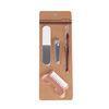 4 in 1 Nail Art Tools set with nail file / cuticle pusher / brush / cutter