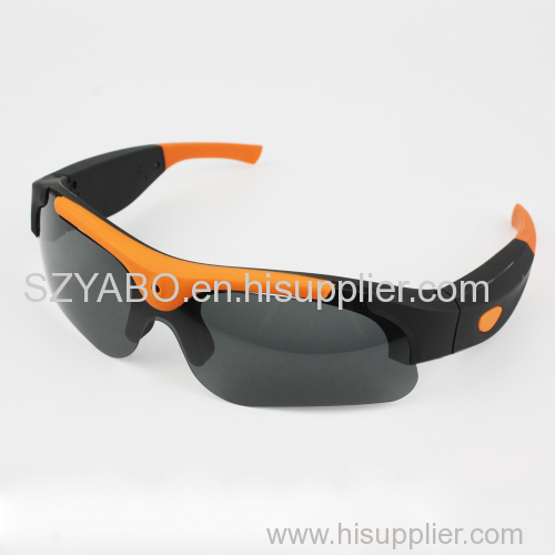 2014 newest style 1280*720p HD glasses camera wireless hidden camera glasses safety glasses