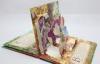 Christmas Greeting Card Pop Up Book Printing Service With DVD / CD / VCD