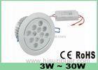 Round High Bright LED Recessed Ceiling Lights 12W High Lumens 20w COB Downlight 900 LM