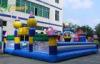 Funny Inflatable Fun City With PVC Tarpaulin Combo Bouncers EN14960