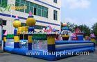 Funny Inflatable Fun City With PVC Tarpaulin Combo Bouncers EN14960