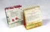 Paperboard Personalized Custom Photo Calendar Printing full Color With Film Lamination