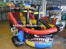 Waterproof Adventure Pirateship Commercial Inflatable Slide For Children