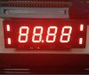 Custom Ultra Red Four-digit 7 Segment LED Display For Digital Oven Timer