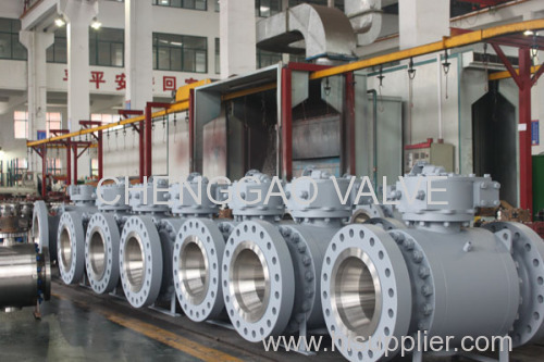 Forged Steel Metal Seated Ball Valve