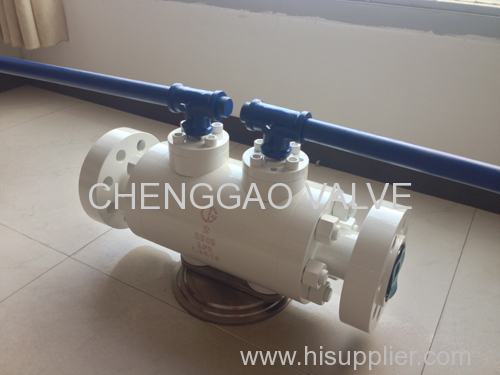 Flanged DBB Ball Valve