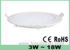 Ultra Thin Round LED Ceiling Panel Light Recessed Office Lighting Fixtures Environmental Long Life