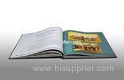 Environment - friendly Art Paper Hardcover Book Printing With Glossy Lamination