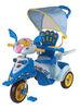 Lovely Bird Baby Smart Trike With Basket , Blue Children Tricycle