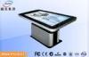 Waterproof 65'' Company Lobby Interactive Multi Touch Table Infrared Multi Point PC