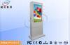 55 Inch Floor Standing Outdoor Touch Screen Kiosk LCD Display With Air Conditioner