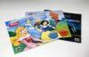Custom Made Saddle Stitch Booklet Printing , Glitter Children Book Printing Service