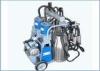 Automatic Trolley Type Piston Pump Mobile Milking Machine For Dairy Cows , 25L