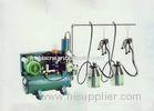 High Efficiency Mobile Milking Machine , Dairy Milking Machine With CE Certificate