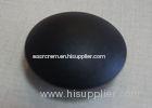 Black 8.2 MHz / 58KHZ Recyclable EAS Hard Tag Round Shape 44*21 mm