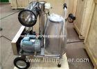 Household Electric Single Cow Milking Machine With One S.S. Milking Bucket