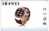 Bluetooth quad band GSM Wrist Watch Phone For Business , Java Watch Phone