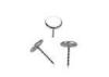 Grooved garment EAS Accessories Resuable Tag Pin with round stainless steel head