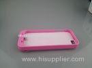 2500mAh Fully Enclosed External Battery Cases For Iphone 5 , Pink