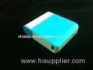 Blue Cell Phone Battery Chargers With Mirror , 6600mah Power Bank Battery