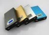 11000mAh Dual USB Power Bank With LED Light , Wallet Cell Phone Charger