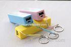 Fast Charging Rechargeable Keychain Mobile Power Bank Charger 2600mAh