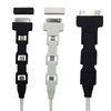 4 In 1 USB 3.0 Micro Cable Date Charger Cellphone Accessories Black / White