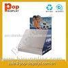 Skin Care Corrugated Paper Display Stands Portable For Counter