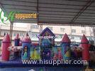 ODM Commercial Moonwalk Inflatable Fun City For Princess Theme EN14960
