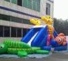 EN14960 Commercial Outdoor Inflatable Water Slide For Playground