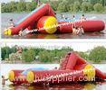 0.9MM PVC Tarpaulin Inflatable Water Toys Water Slide used in Seashore