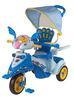 Lovely Bird Baby Smart Trike With Basket , Blue Children Tricycle