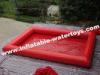 Red Plato PVC Tarpaulin Inflatable Water Pool 0.9MM for Water Roller