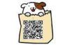 Adhesive QR Code Sticker For Mobile 3G, 4G Phone , Multimedia Note