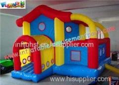 Kids Inflatable Bouncy Houses with Durable Oxford cloth material for rent, home use