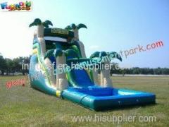 Commercial Giant Outdoor Inflatable Water Slides Game for Adult, Kids Playing for fun