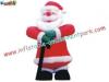 Outdoor Large 20 foot inflatable snowman, Santa claus Holidays Christmas Decorations