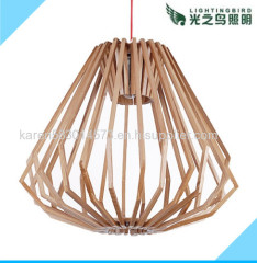 Lightingbird Modern Hot Sale Wooden Pendant Lamp Decoration Wood Lamp