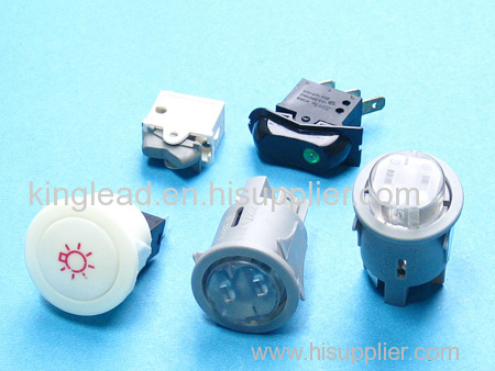 gas oven switches with lamp
